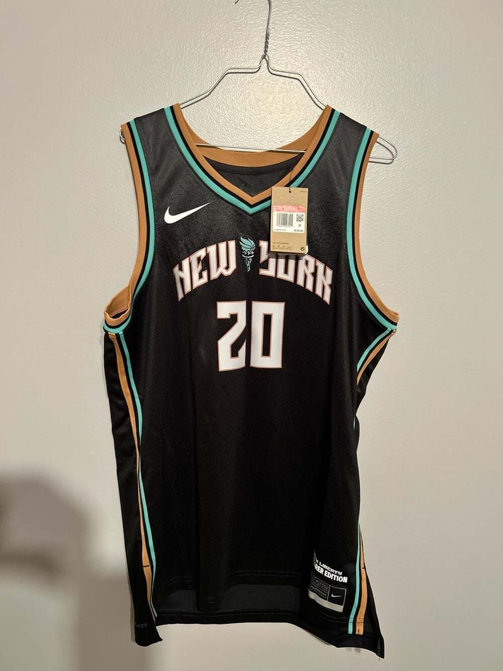 NWT Nike Sabrina Ionescu New York Liberty WNBA Explorer Edition Victory Jersey #